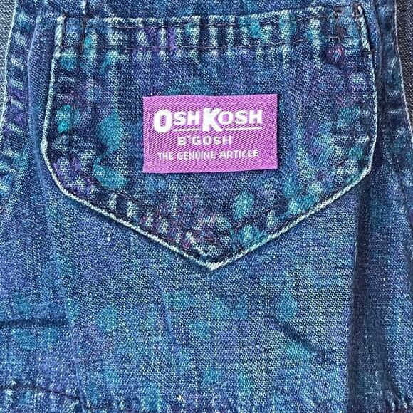 Vintage Oshkosh B’Gosh Jean Overalls Size 4T - Picture 3 of 13